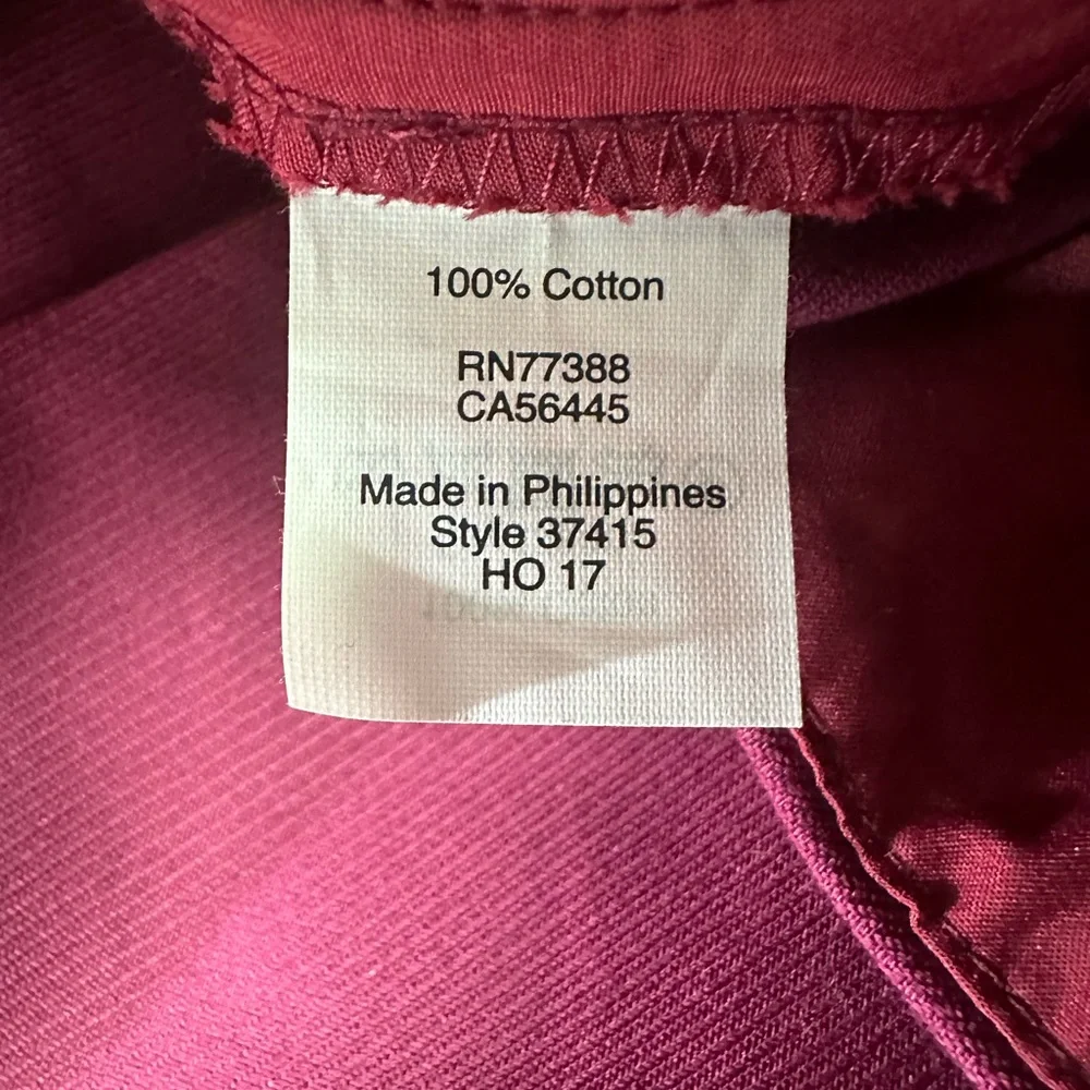 J. Crew The Pencil Skirt - Cotton - Magenta - Size 6